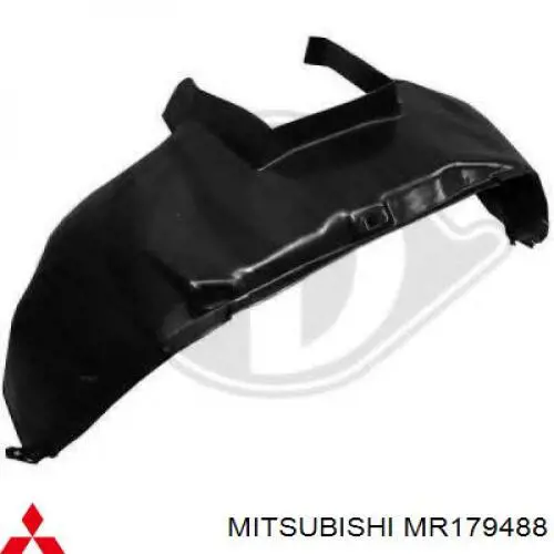 Подкрылок передний правый Митсубиси Каризма DA (Mitsubishi Carisma)