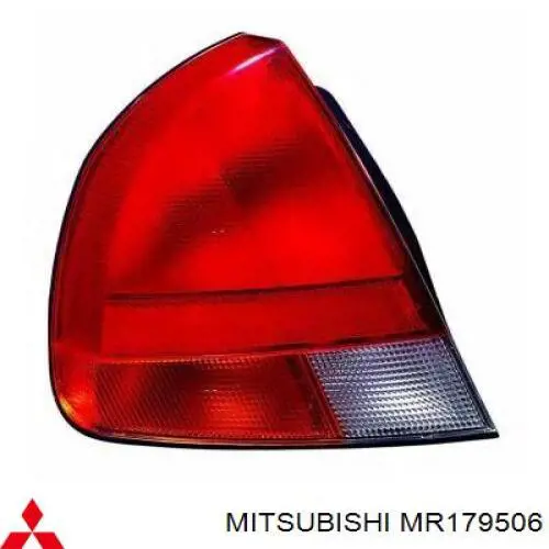 Фара задняя правая внешняя Mitsubishi MR179506 цена, от 27.90 USD