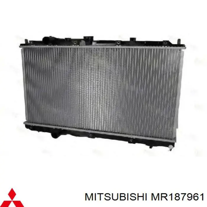 Радиатор MR187961 Mitsubishi