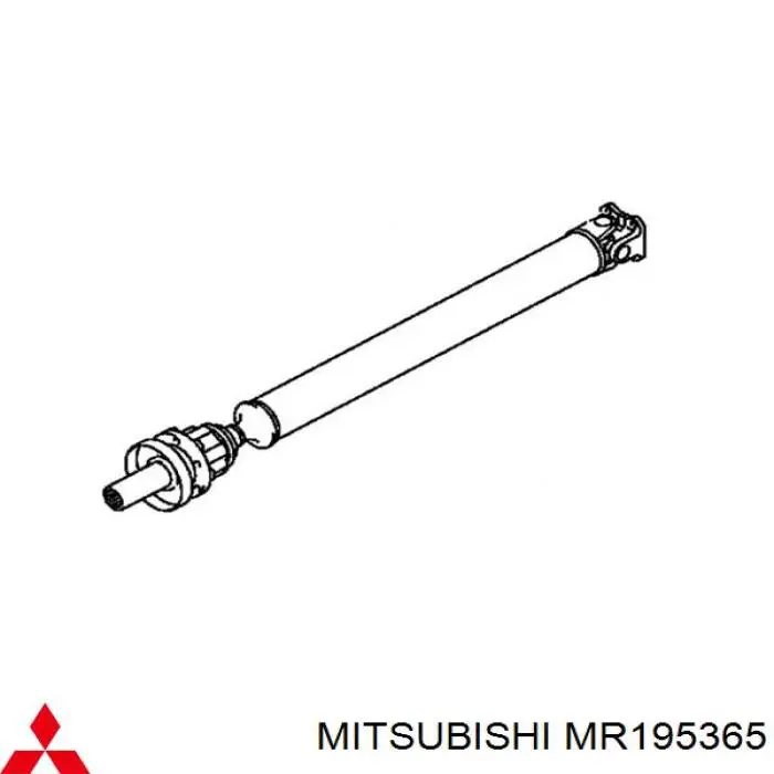 MR195365 Mitsubishi Карданный вал заднего моста