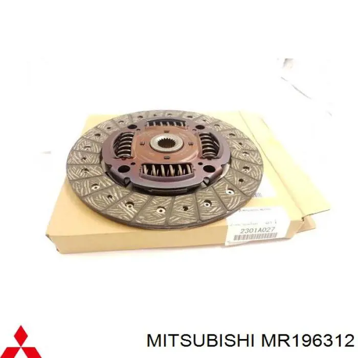 Диск сцепления MR196312 Mitsubishi