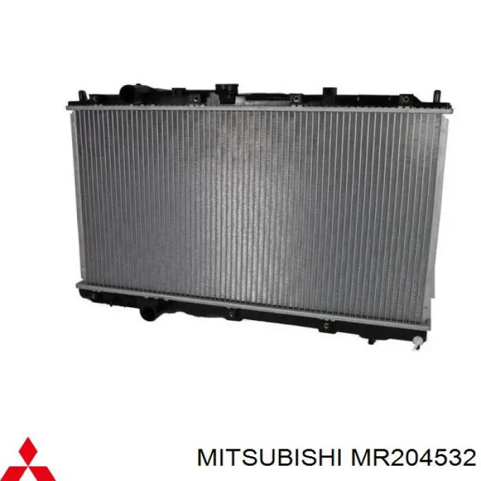 Радиатор MR204532 Mitsubishi