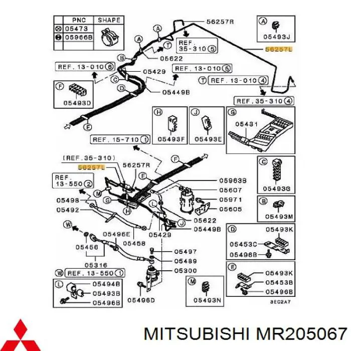 MR205067 Mitsubishi 