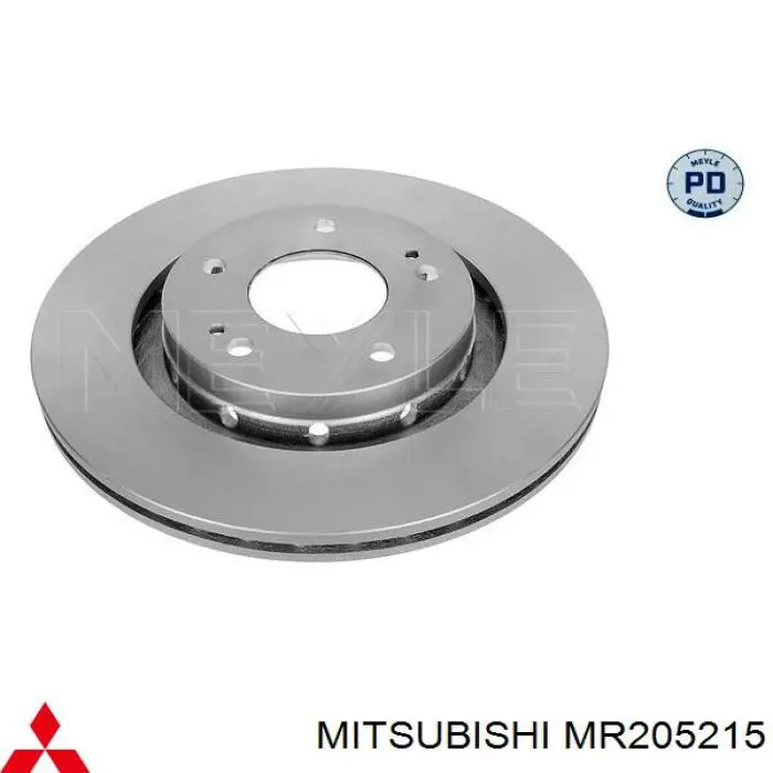 MR205215 Mitsubishi Disco do freio dianteiro