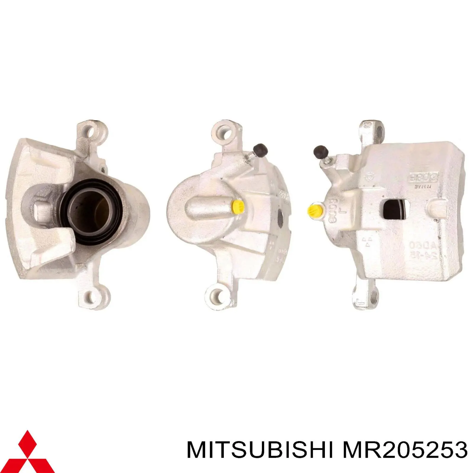 Суппорт тормозной передний правый MR205253 Mitsubishi