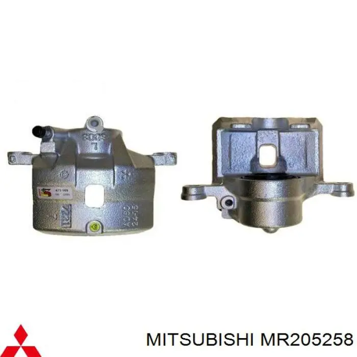 Суппорт тормозной передний левый MR205258 Mitsubishi