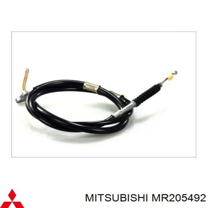 MR205492 Mitsubishi трос ручного тормоза задний правый