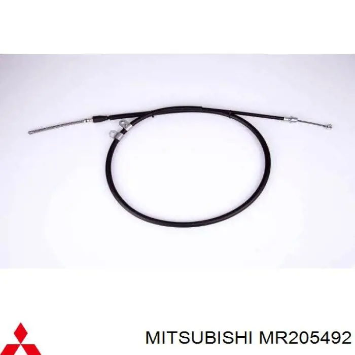 Трос стояночного тормоза задний правый Mitsubishi MR205492 цена, от 21.88 USD
