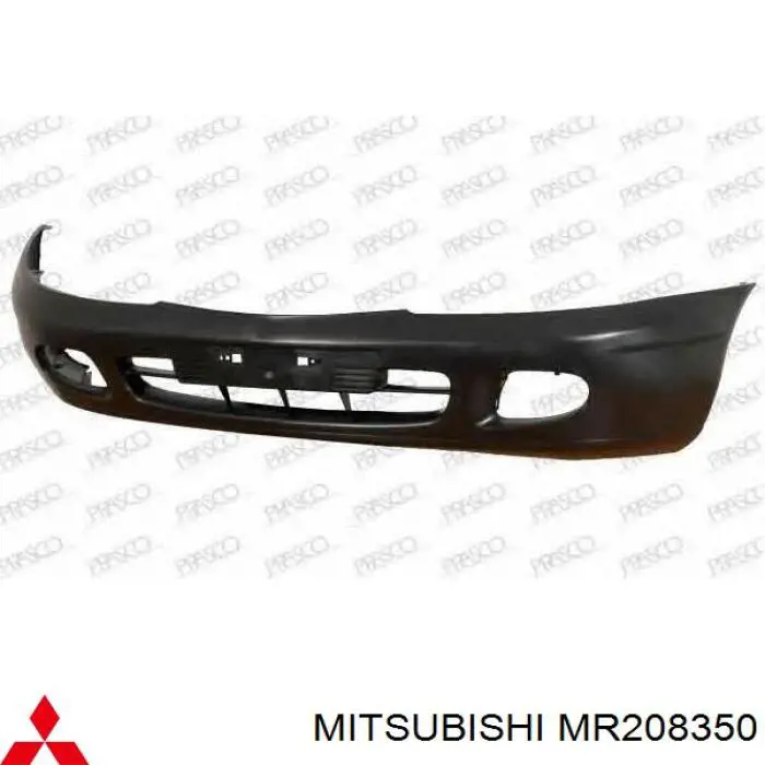 MR208350 Mitsubishi передний бампер