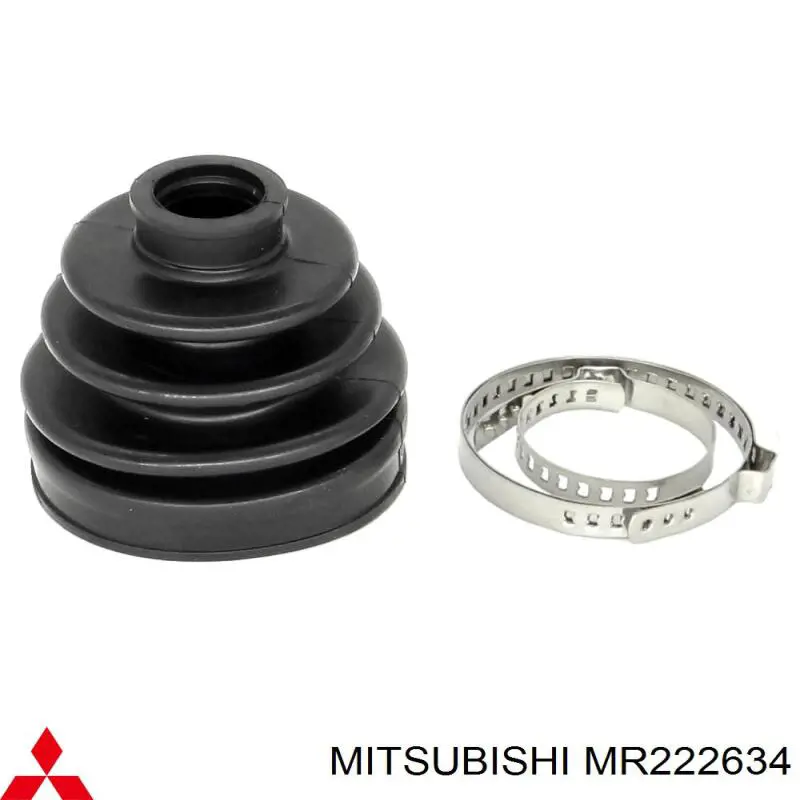 Fuelle, árbol de transmisión delantero exterior MR222634 Mitsubishi