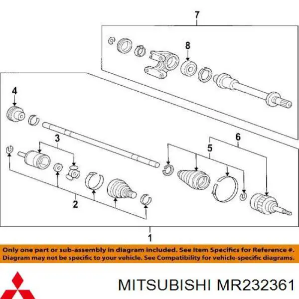  MR232361 Mitsubishi