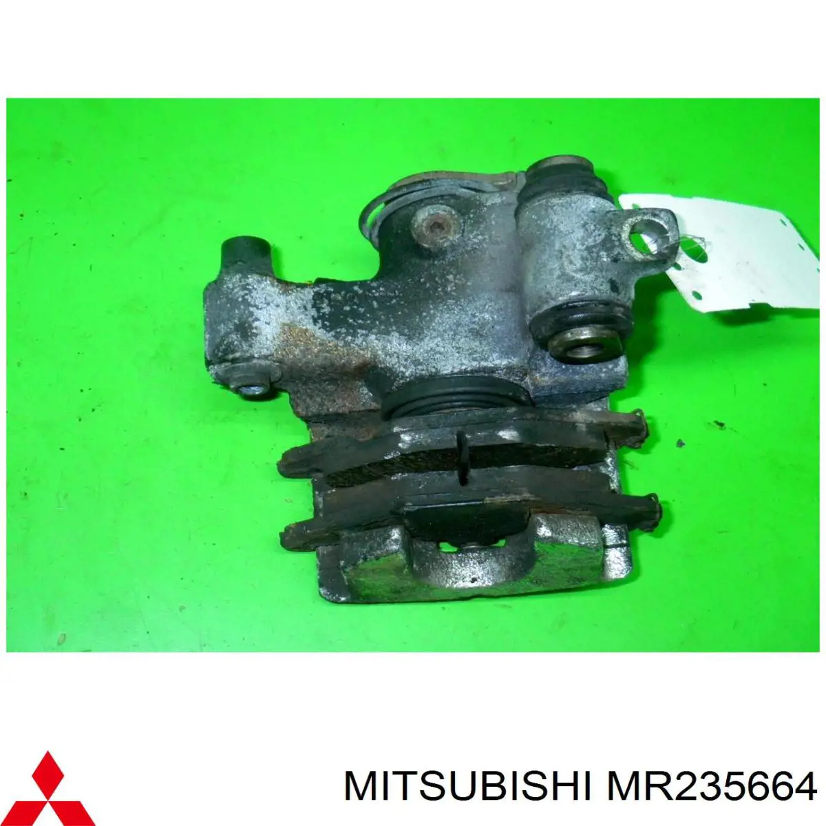 Pinza de freno trasera izquierda MR235664 Mitsubishi