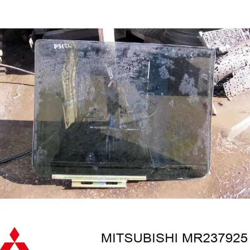 Vidro da porta traseira esquerda para Mitsubishi Pajero (K90)
