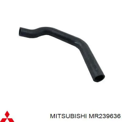 MR239636 Mitsubishi шланг (патрубок радиатора охлаждения нижний)