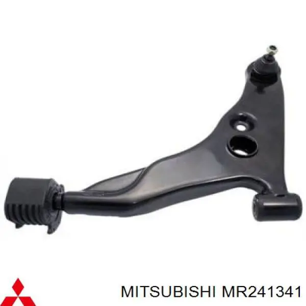 Важіль передньої підвіски нижній, лівий MR241341 Mitsubishi