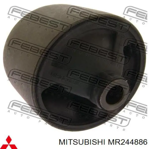 Купить MR244886 Mitsubishi Подушка (опора) двигателя левая (сайлентблок)