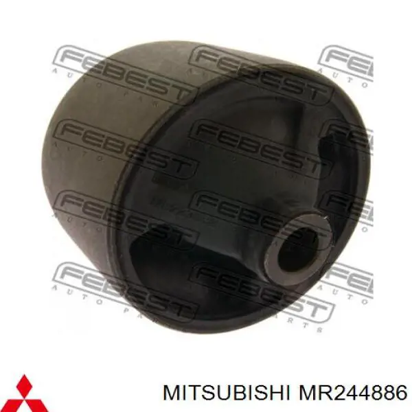 MR244886 Mitsubishi Подушка (опора) двигателя левая (сайлентблок)