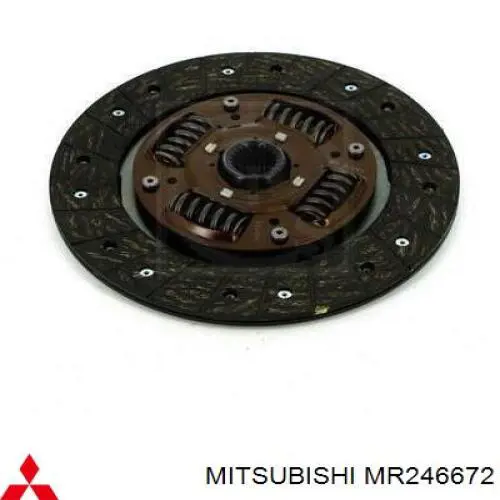 Disco de embrague MR246672 Mitsubishi