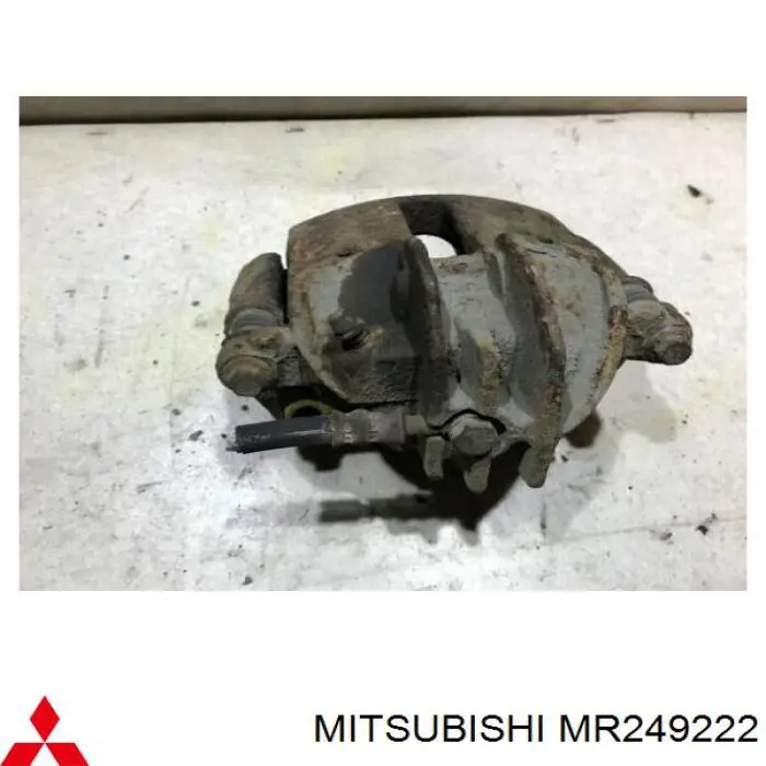 Купить MR249222 Mitsubishi Суппорт тормозной передний левый