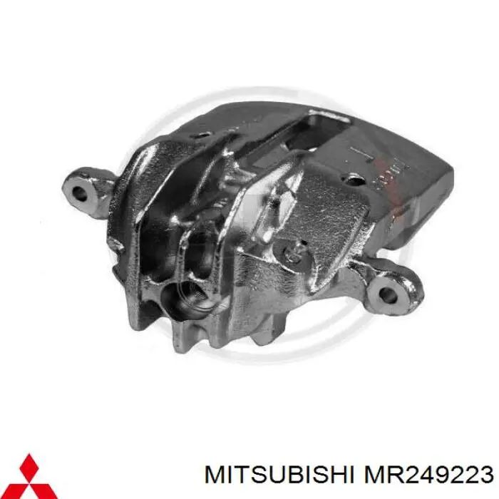 MR249223 Mitsubishi суппорт тормозной передний правый