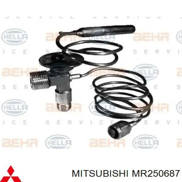 MR168189 Mitsubishi válvula do compressor de aparelho de ar condicionado