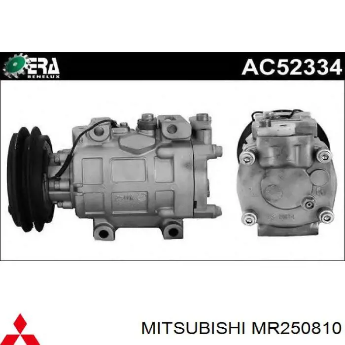 Компрессор кондиционера MR250810 Mitsubishi