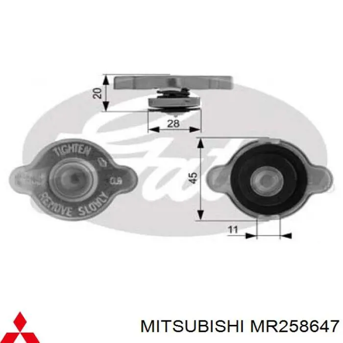  MR258647 Mitsubishi