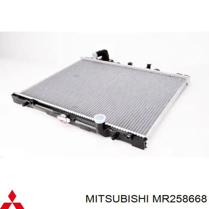 Купить MR258668 Mitsubishi Радиатор водяной