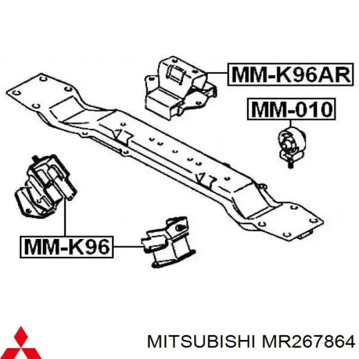 Подвеска раздаточной коробки PolyAuto AP011802