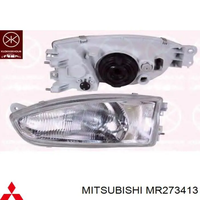 Фара левая MR273413 Mitsubishi