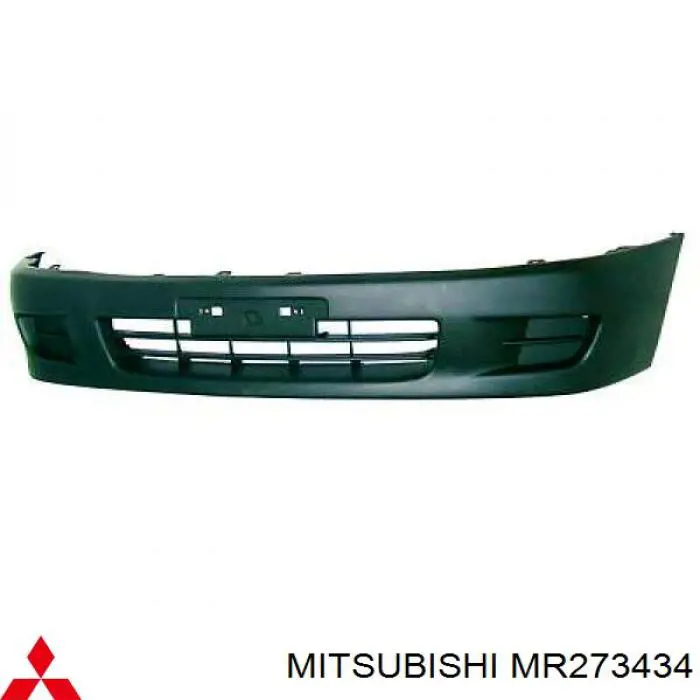 MR241587 Mitsubishi передний бампер