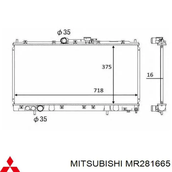  MR281665 Mitsubishi