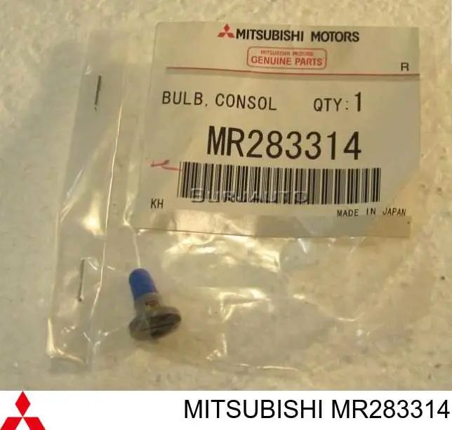 Лампочка щитка (панели приборов) Mitsubishi MR283314