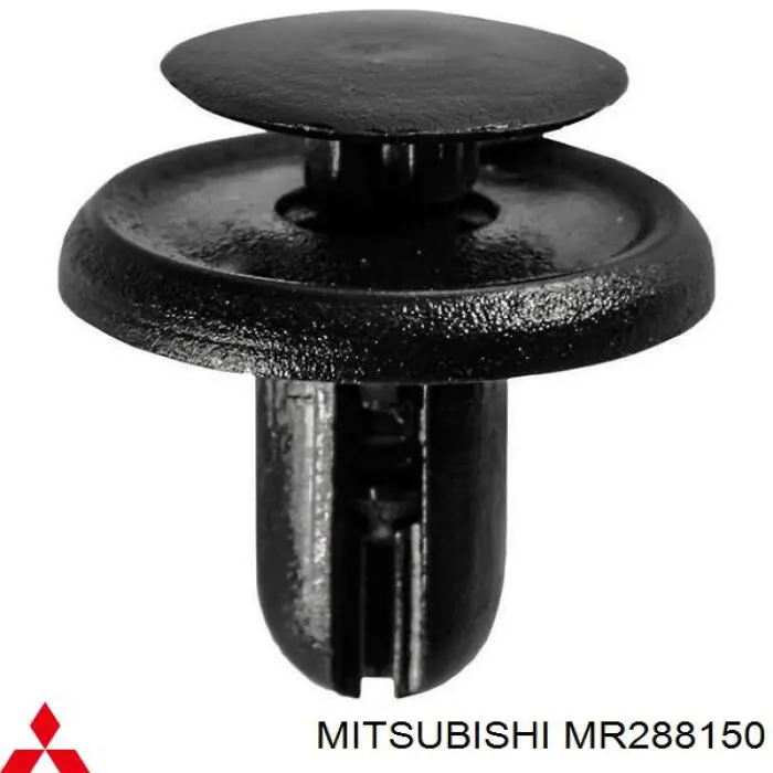 Пістон (кліп) кріплення бампера заднього MR288150 Mitsubishi