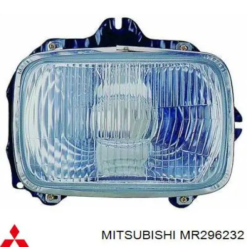 Правая блок фара Mitsubishi MR296232 цена, от  