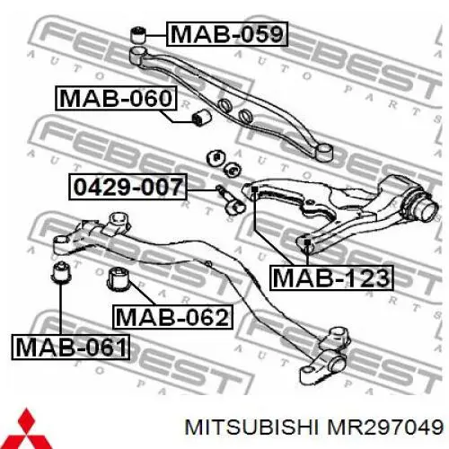  MR297049 Mitsubishi