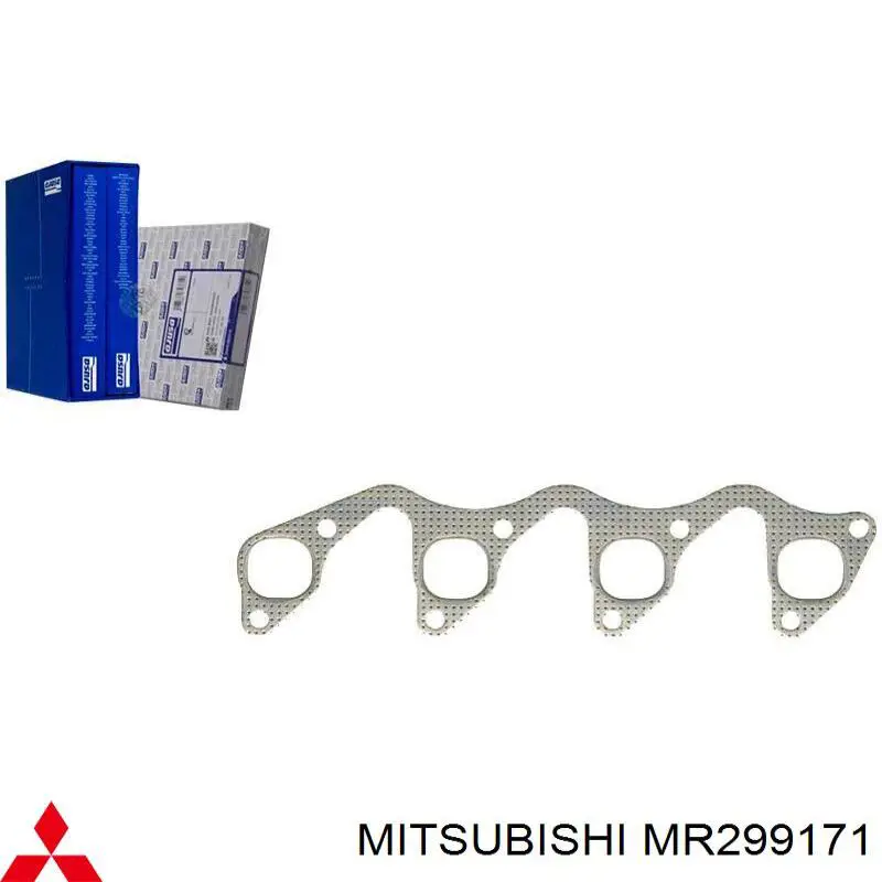 Прокладка коллектора MR299171 Mitsubishi