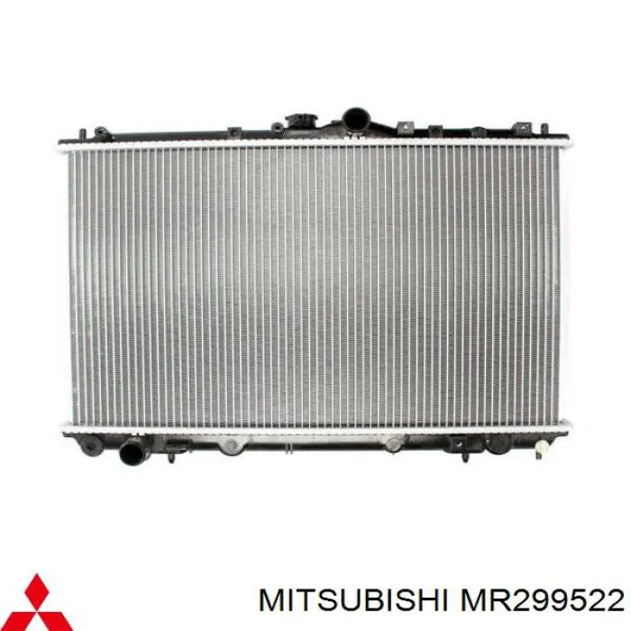 Радиатор охлаждения двигателя Mitsubishi MR299522 цена, от 64.95 USD