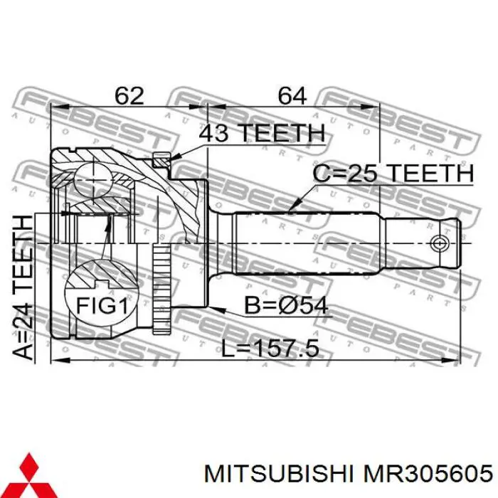  MR305605 Mitsubishi