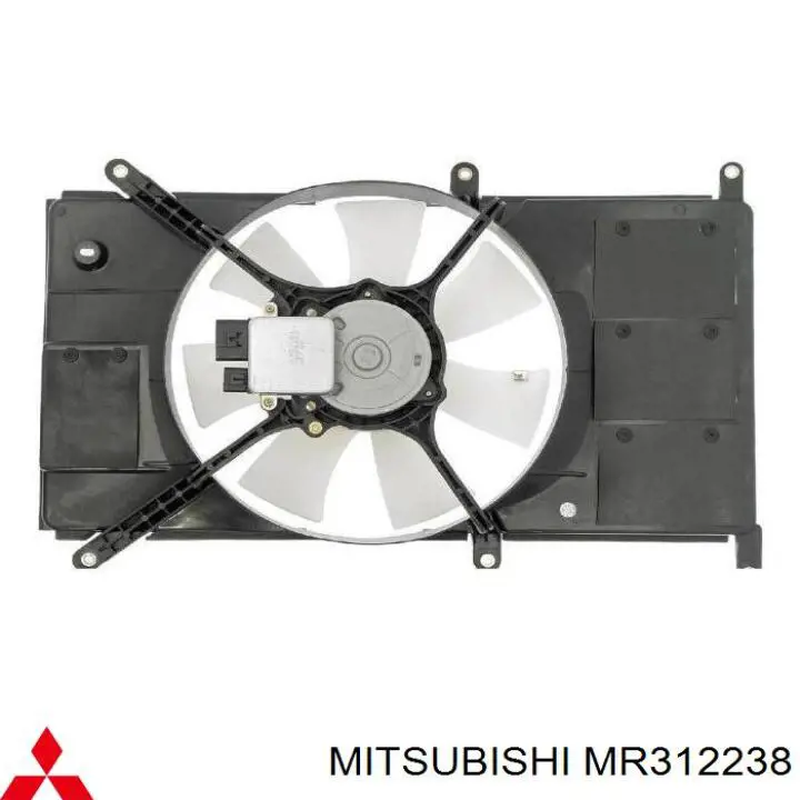 Мотор вентилятора системы охлаждения MR312238 Mitsubishi