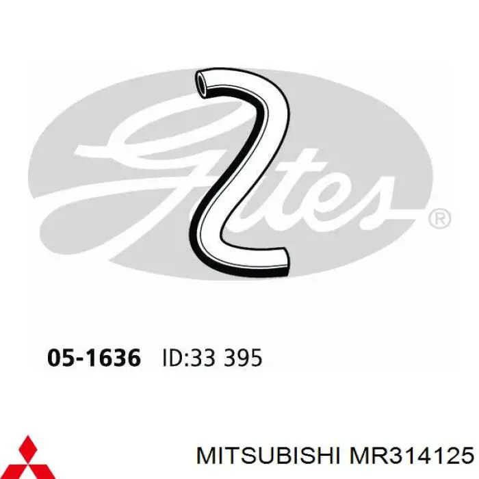  Mitsubishi MR314125 цена, от 25.34 USD