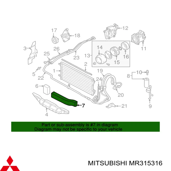 MR315316 Mitsubishi 