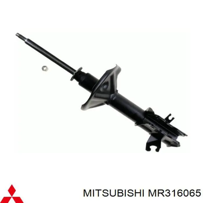 MR316065 Mitsubishi амортизатор передний левый