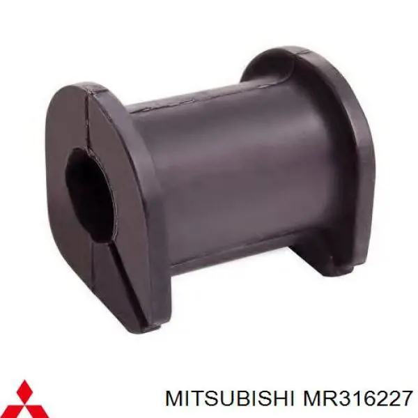 MR316227 Mitsubishi bucha de estabilizador dianteiro