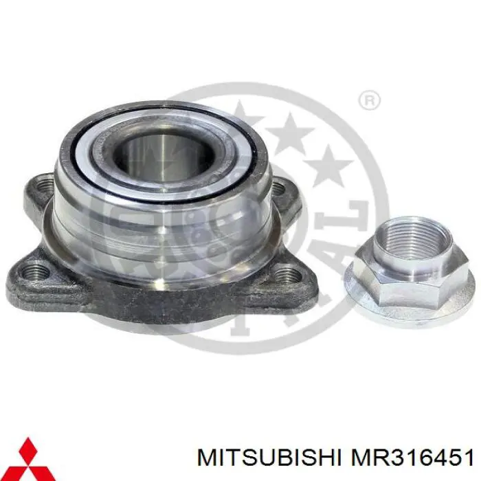 MR316451 Mitsubishi cubo traseiro