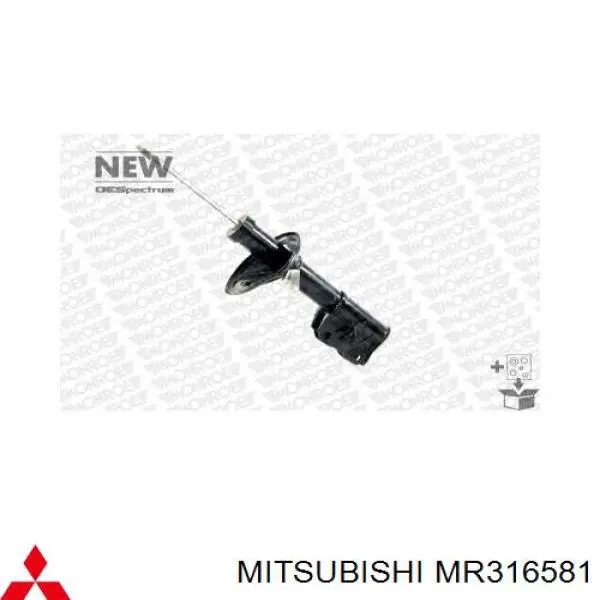 MR316581 Mitsubishi амортизатор передний левый