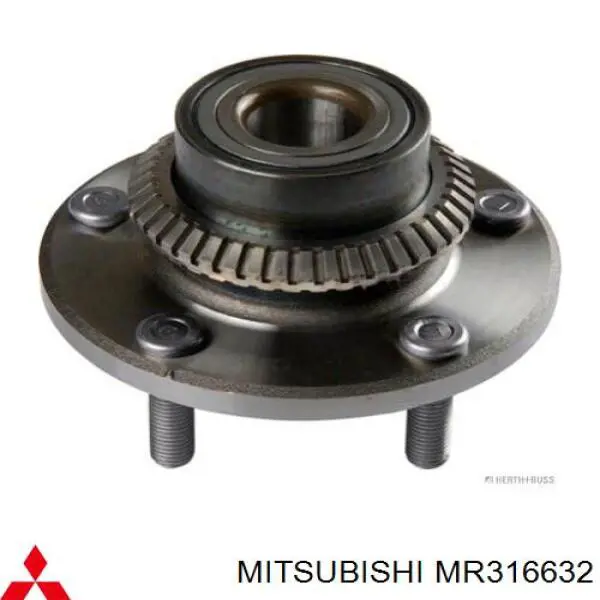 Ступица задняя MR316632 Mitsubishi