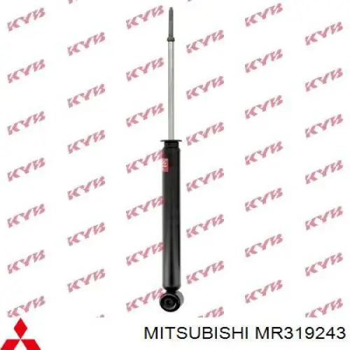 Стойка амортизатора задняя Mitsubishi MR316240 цена, от 63.21 USD