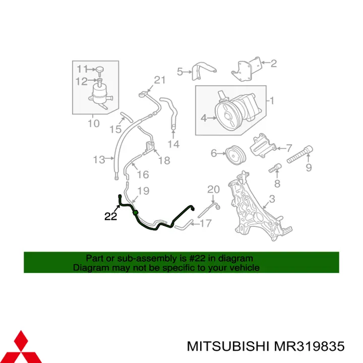  MR319835 Mitsubishi