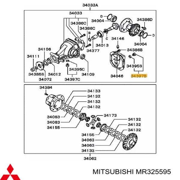 MR325595 Mitsubishi 